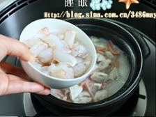 蘿蔔蟹肉煲的做法 步骤6