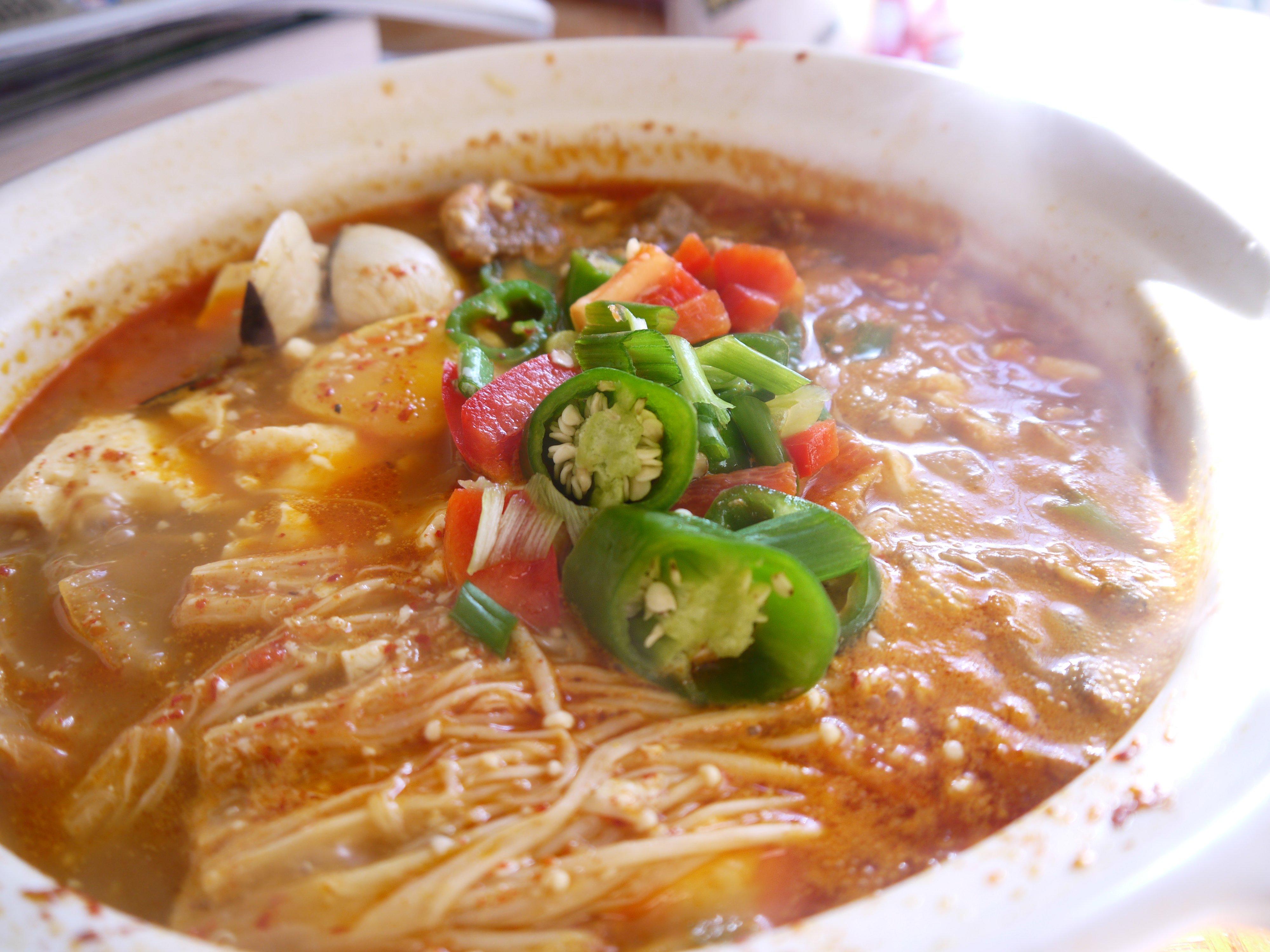 韓式豆腐湯 순두부 찌개 (附湯底做法)的做法 步骤6
