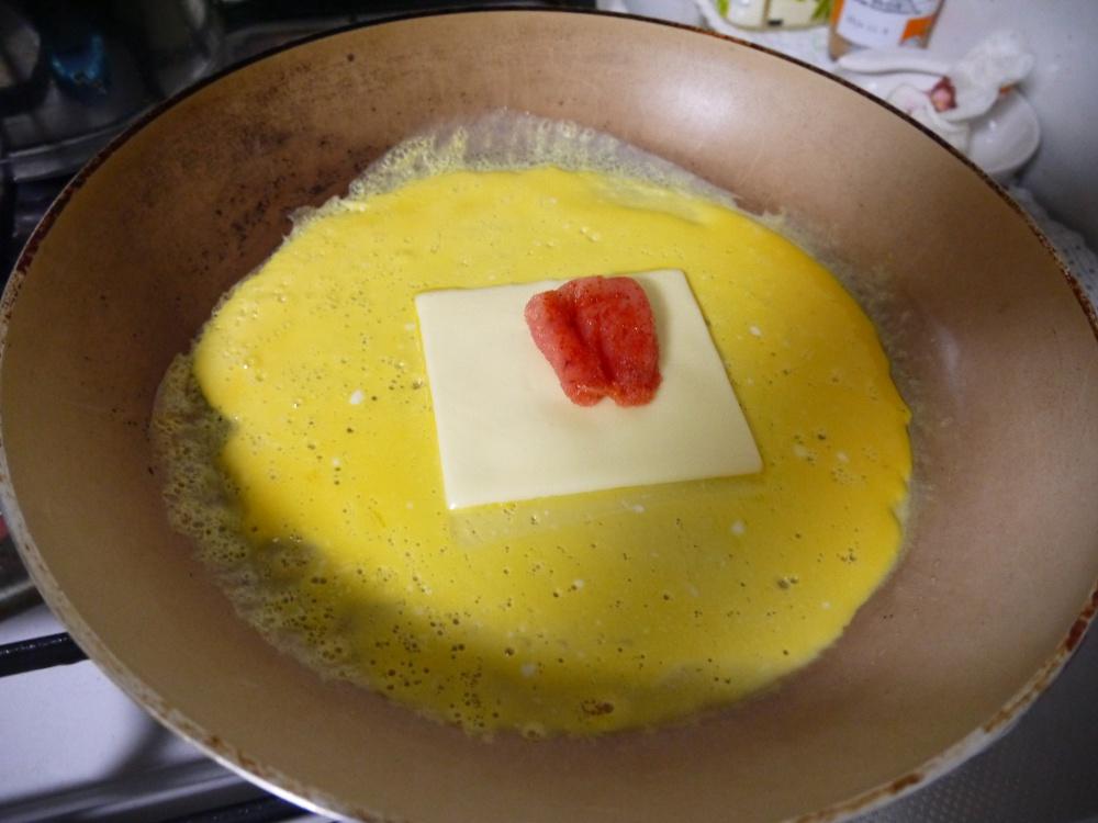日式玉子燒(明太子乳酪內陷)的做法 步骤2