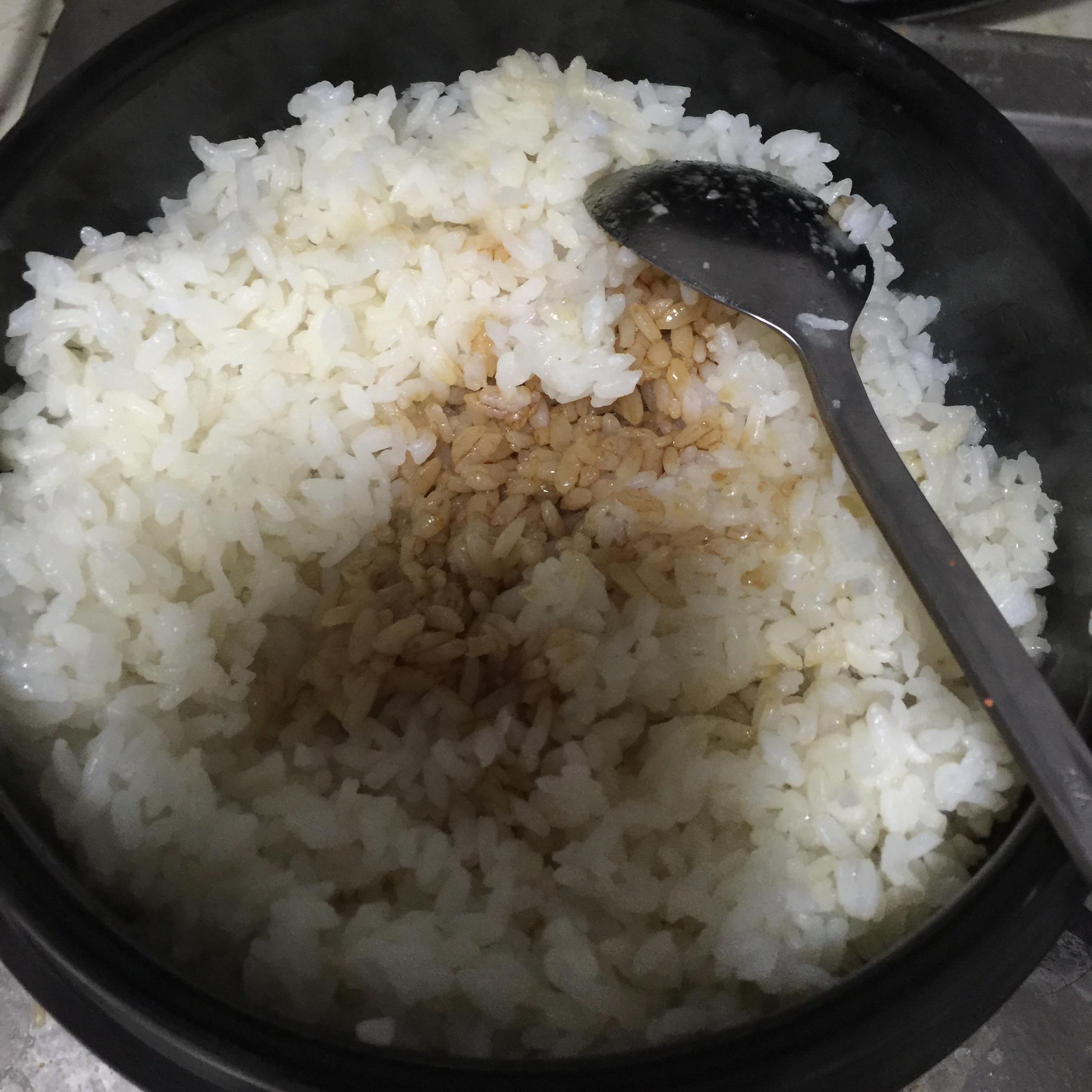 不正宗的日式石鍋魚籽飯的做法 步骤6