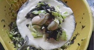 紫菜海蠣餅的做法 步骤8