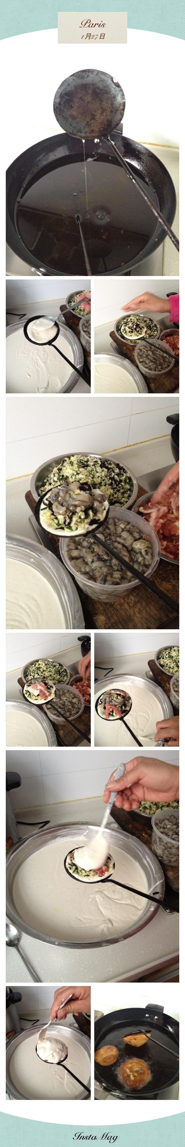 海蠣餅---福清特色小吃的做法 步骤4