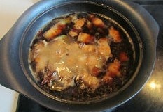 口蘑鵪鶉蛋燒肉的做法 步骤9