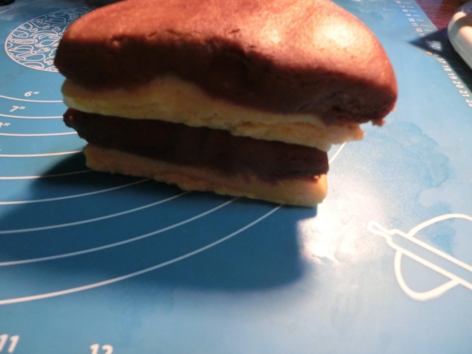 斑馬黃油曲奇餅乾的做法 步骤7