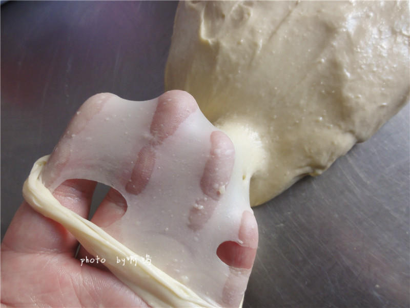 乳酪吐司--屋諾17釐米水果條的做法 步骤5