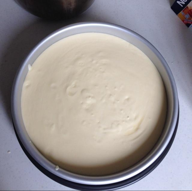 芒果酸奶慕斯加鏡面 （8寸）的做法 步骤5