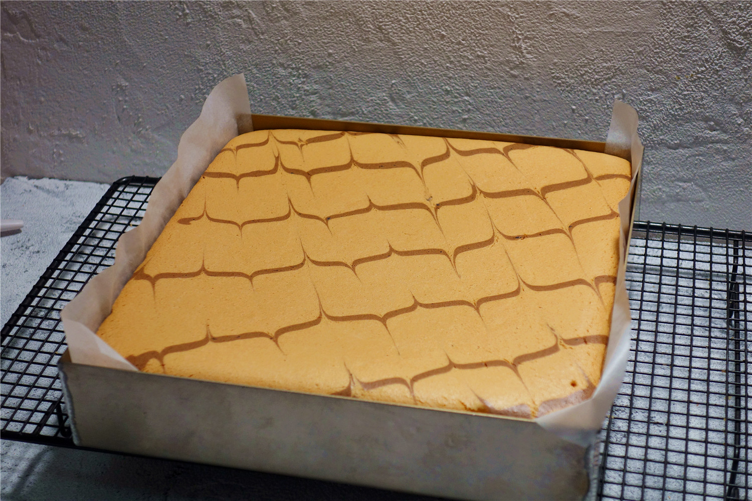 酸奶戚風蛋糕（26釐米定製烤盤）的做法 步骤23