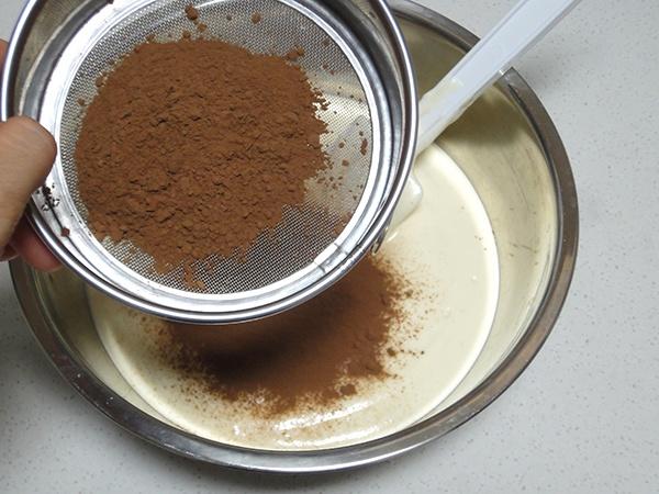 斑馬紋酸奶蛋糕的做法 步骤21
