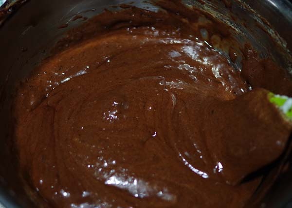 落葉古典巧克力蛋糕——好吃到讓人尖叫（附巧克力葉子的做法）的做法 步骤9