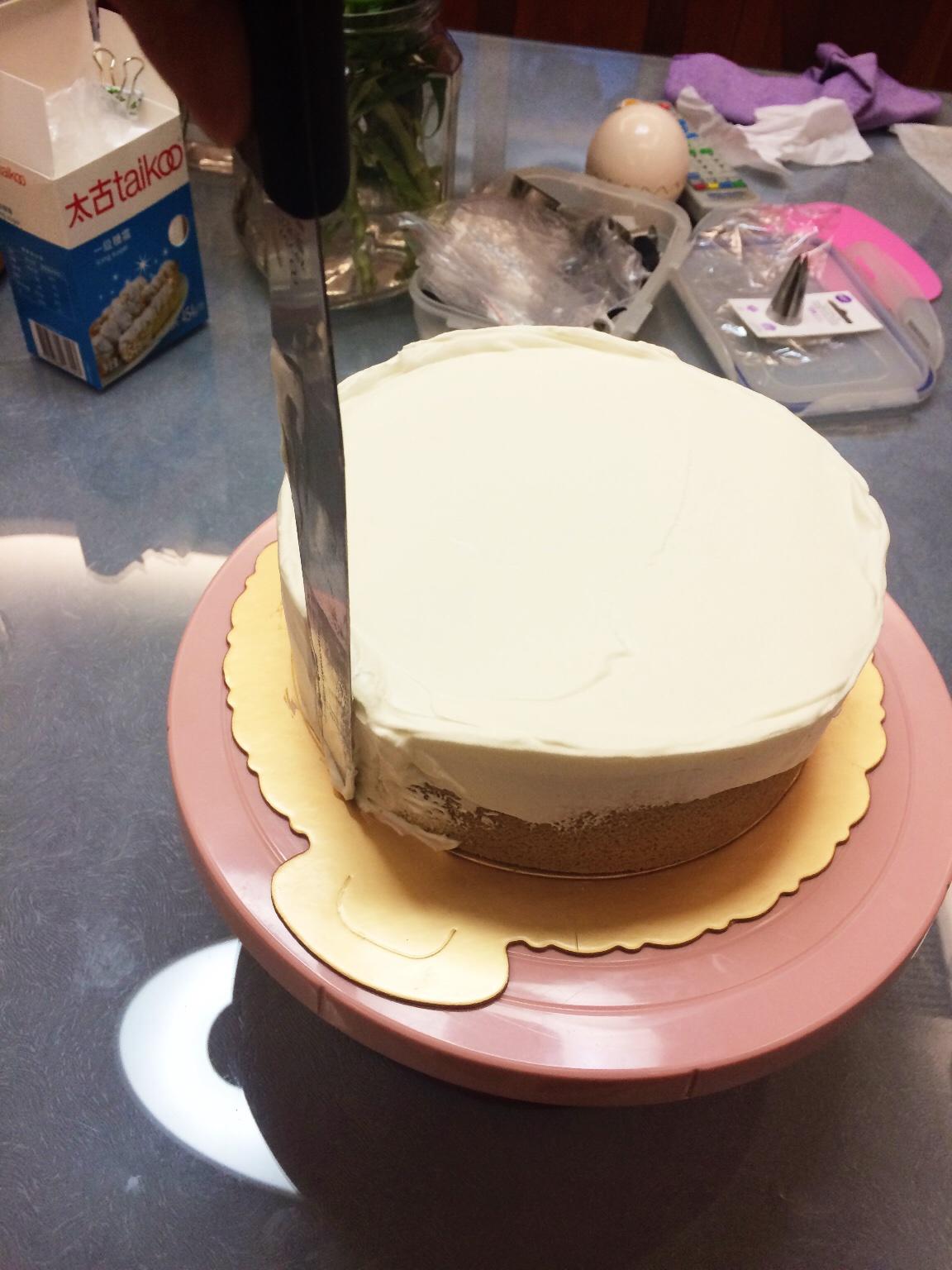 摩卡漩渦樹樁造型蛋糕卷的做法 步骤36