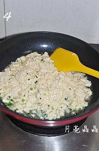 雞刨豆腐的做法 步骤4