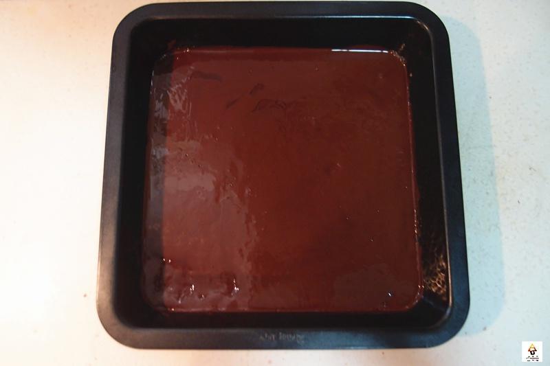 純素黑巧克力雙層餅乾（Vegan Dark Chocolate Shortbread)的做法 步骤3