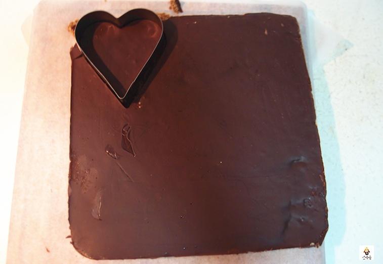 純素黑巧克力雙層餅乾（Vegan Dark Chocolate Shortbread)的做法 步骤4