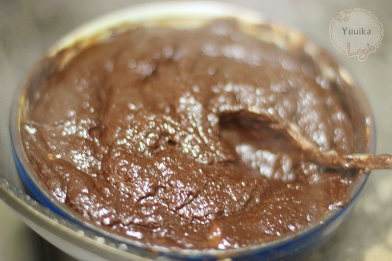 梅子酒特濃比利時黑巧克力冰淇淋的做法 步骤6