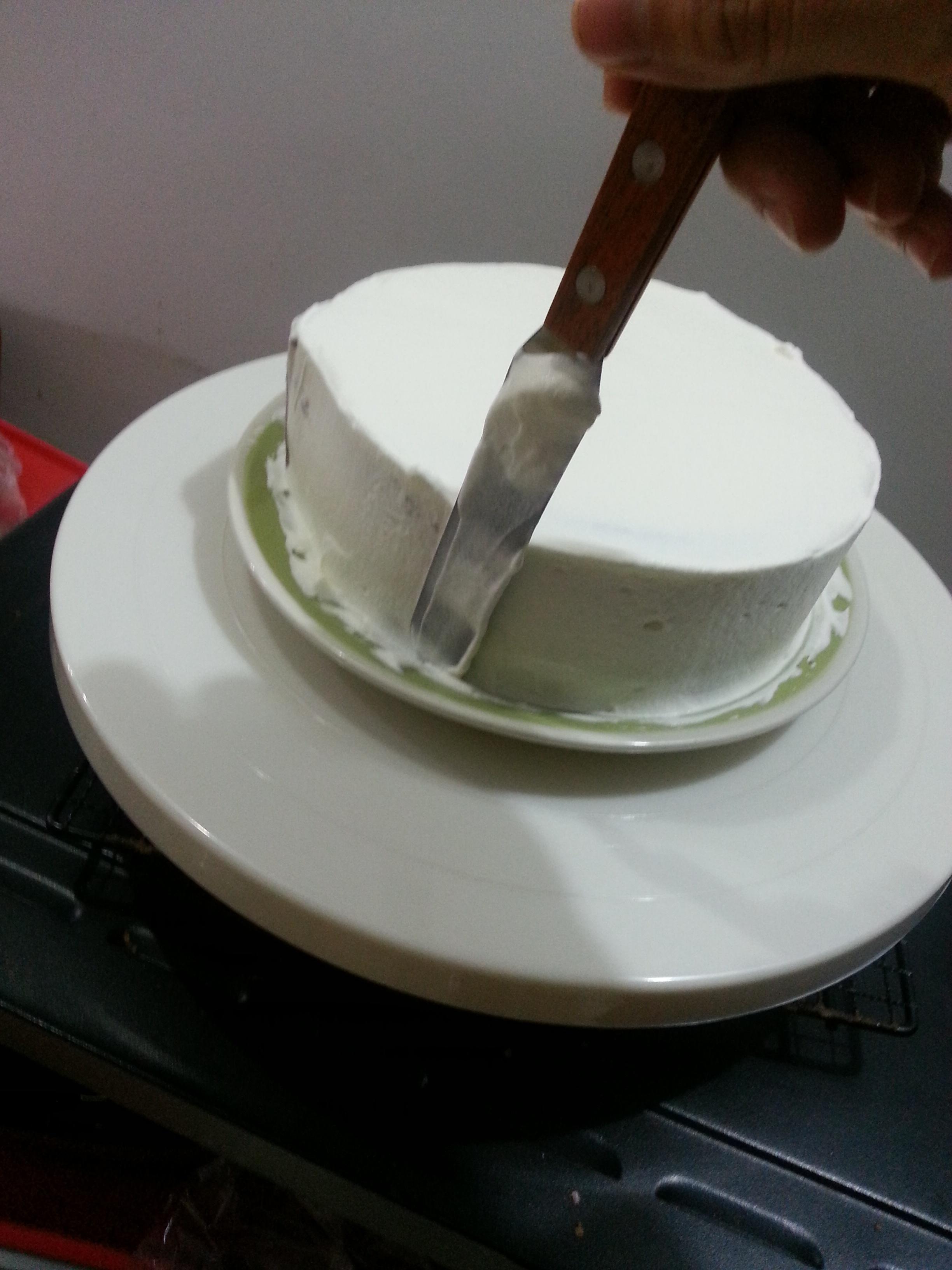 奶油裝飾蛋糕的做法 步骤13