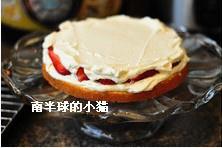 草莓奶油檸檬蛋糕的做法 步骤11
