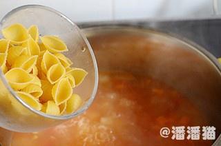 蔬菜意麪濃湯的做法 步骤6