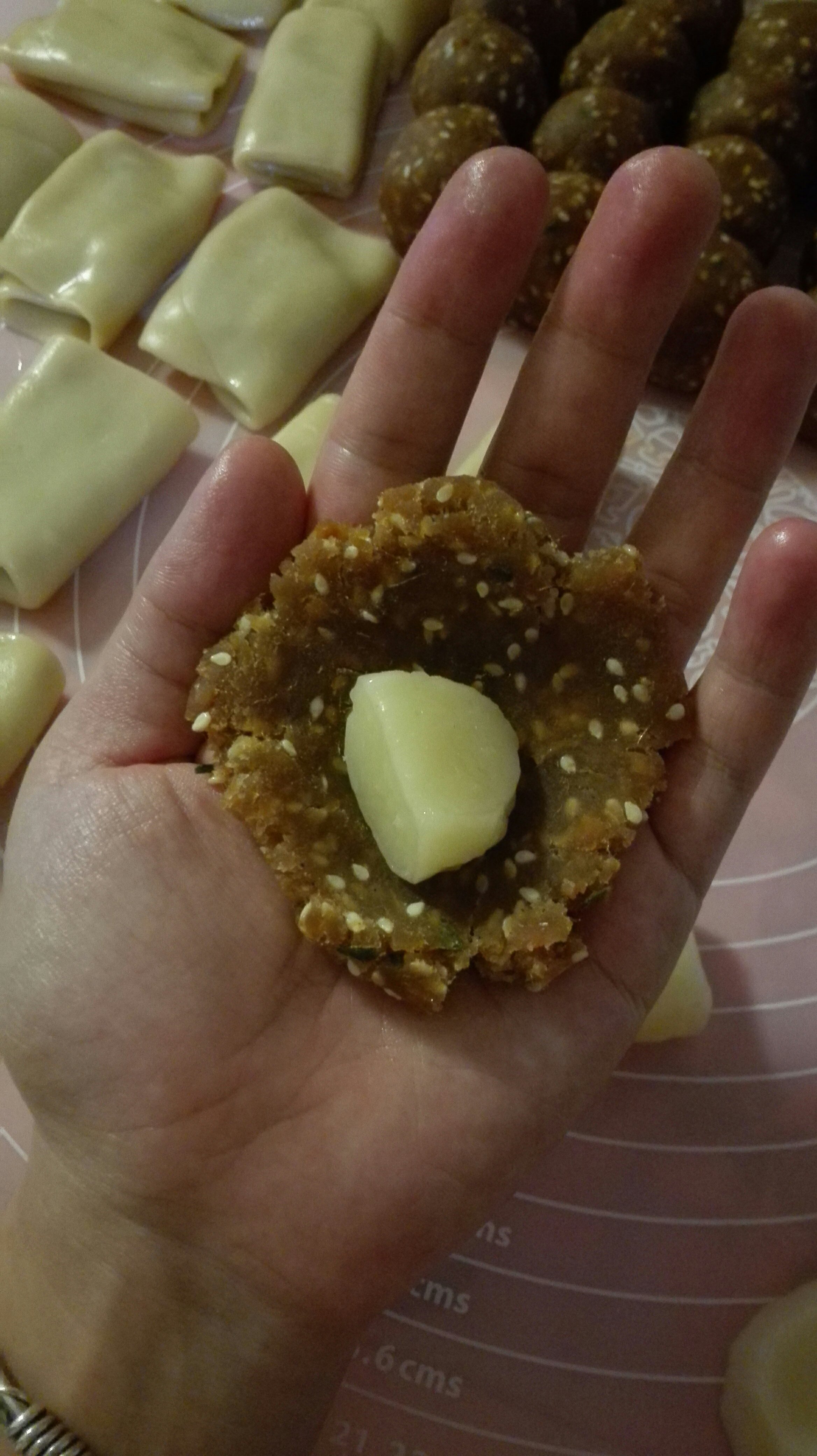 臺式滷肉麻薯酥（可能是最好吃的月餅餡）的做法 步骤7
