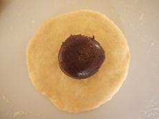 蘑菇頭紅豆沙麪包的做法 步骤4