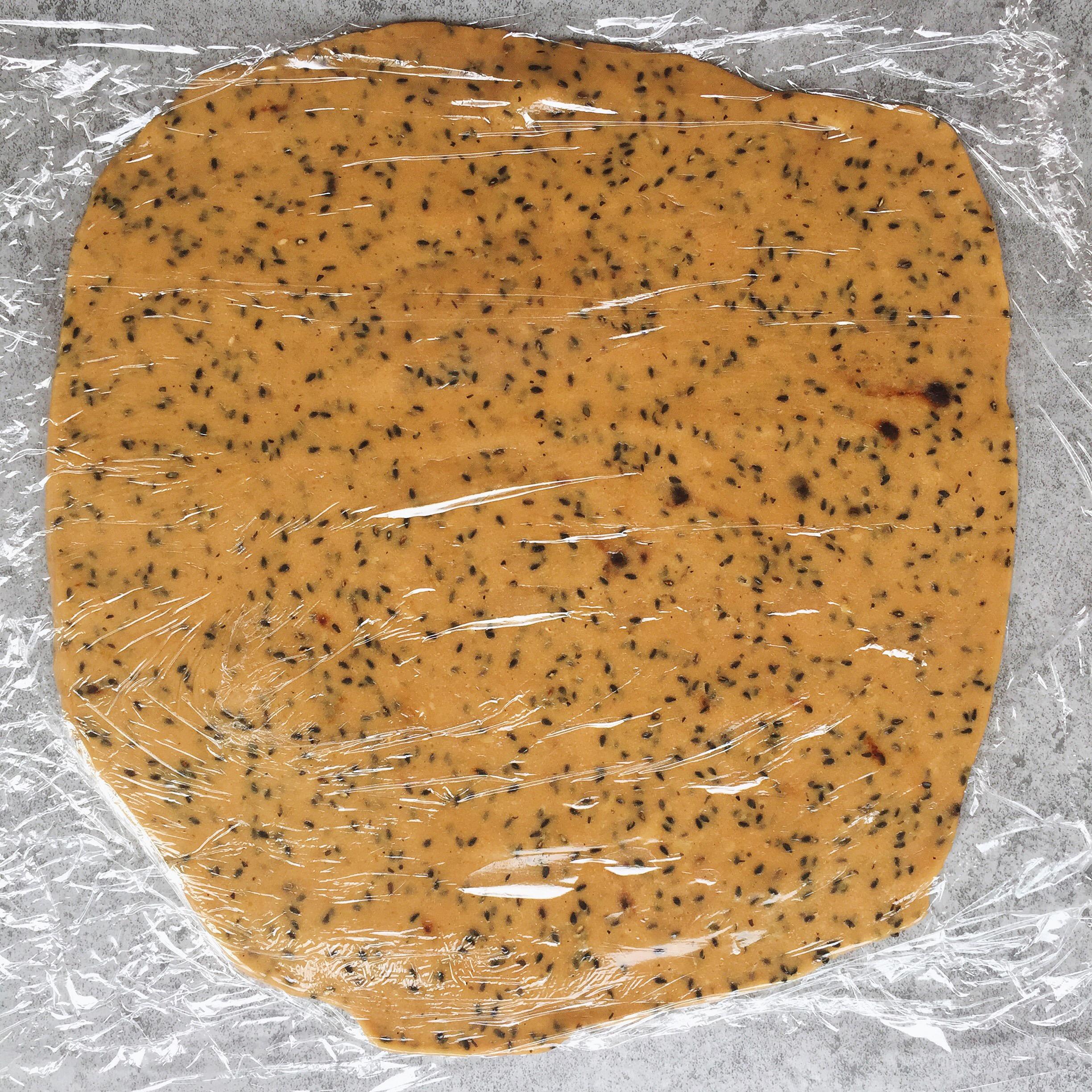 紅糖黑芝麻餅乾—酥脆無黃油快手版的做法 步骤7