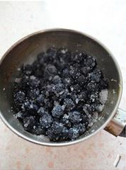 藍莓西米薄荷奶凍的做法 步骤1