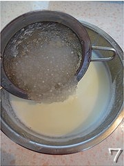 藍莓西米薄荷奶凍的做法 步骤7