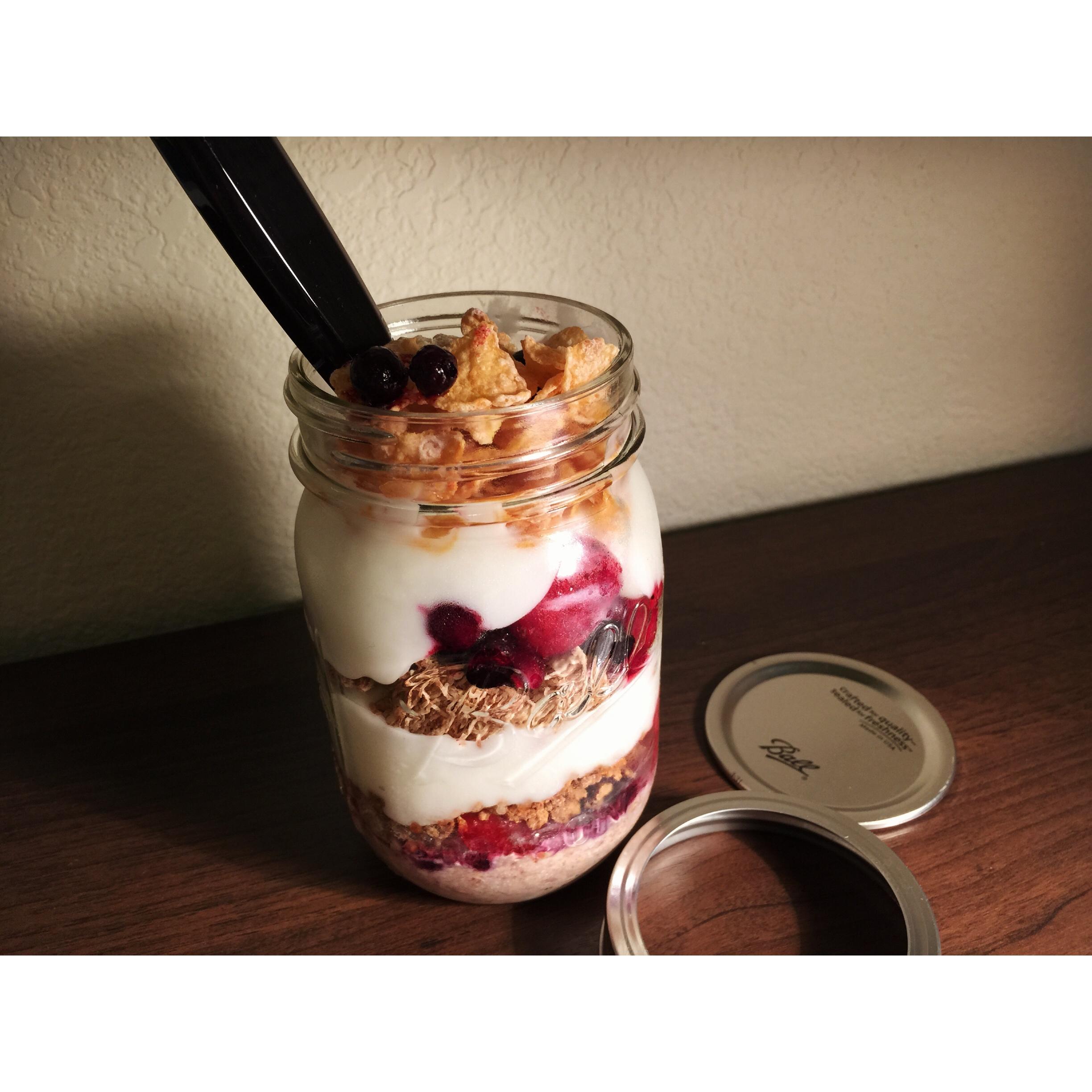 Oatmeal/Cereal 隔夜燕麥/穀物酸奶 【快手早餐】的做法 步骤5