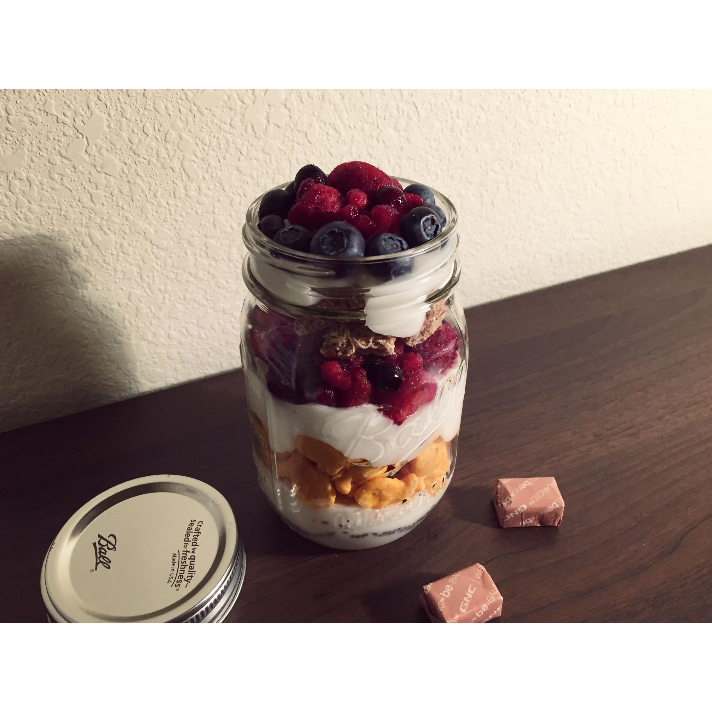 Oatmeal/Cereal 隔夜燕麥/穀物酸奶 【快手早餐】的做法 步骤10