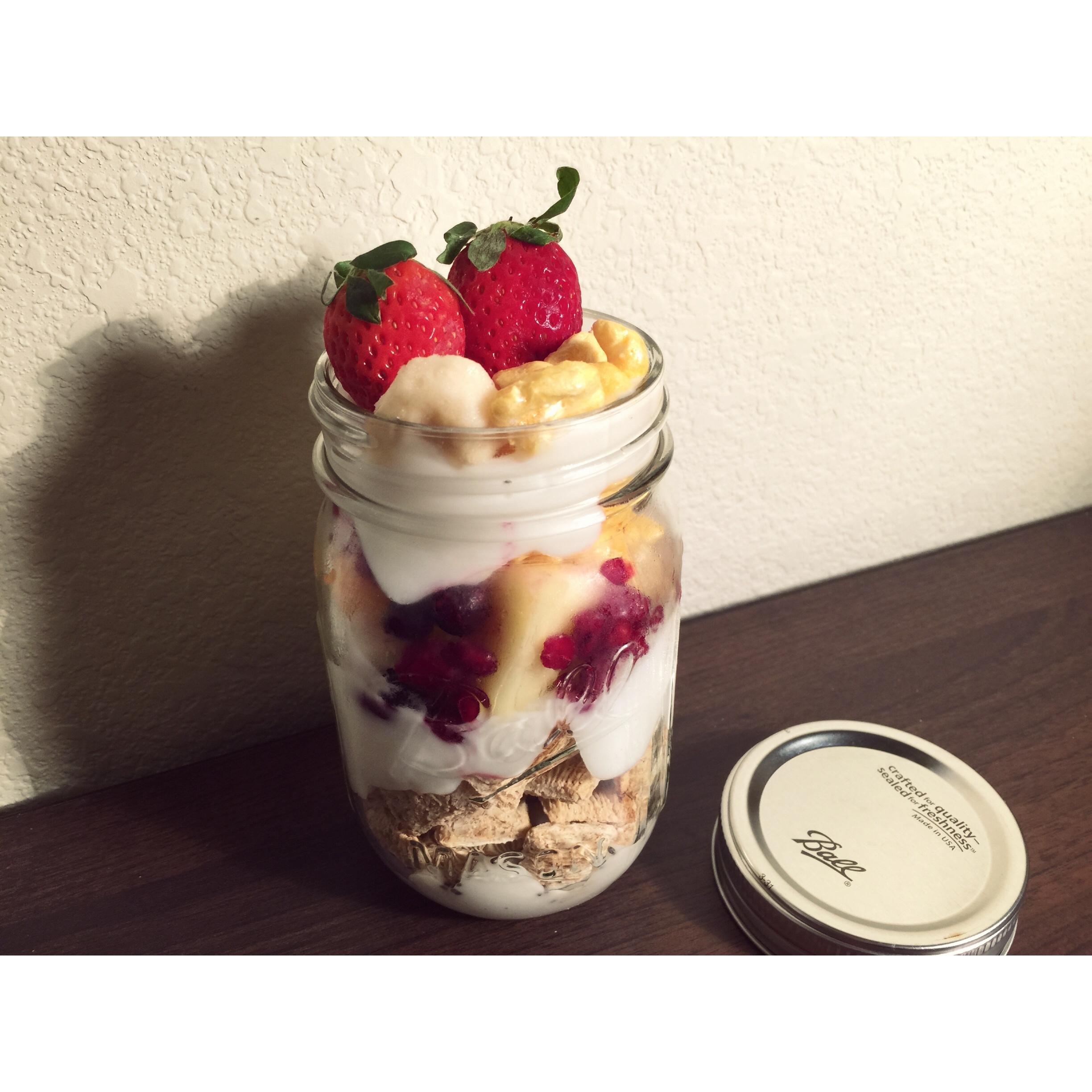Oatmeal/Cereal 隔夜燕麥/穀物酸奶 【快手早餐】的做法 步骤15