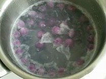 酒釀紫薯小丸子的做法 步骤11
