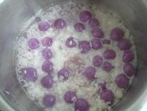 酒釀紫薯小丸子的做法 步骤13