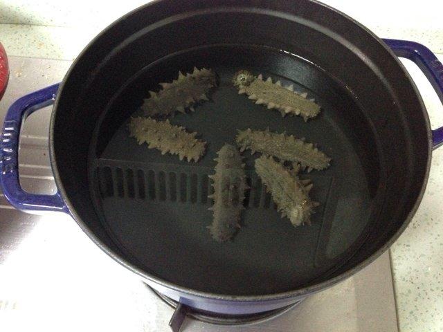 小米海蔘粥的做法 步骤3