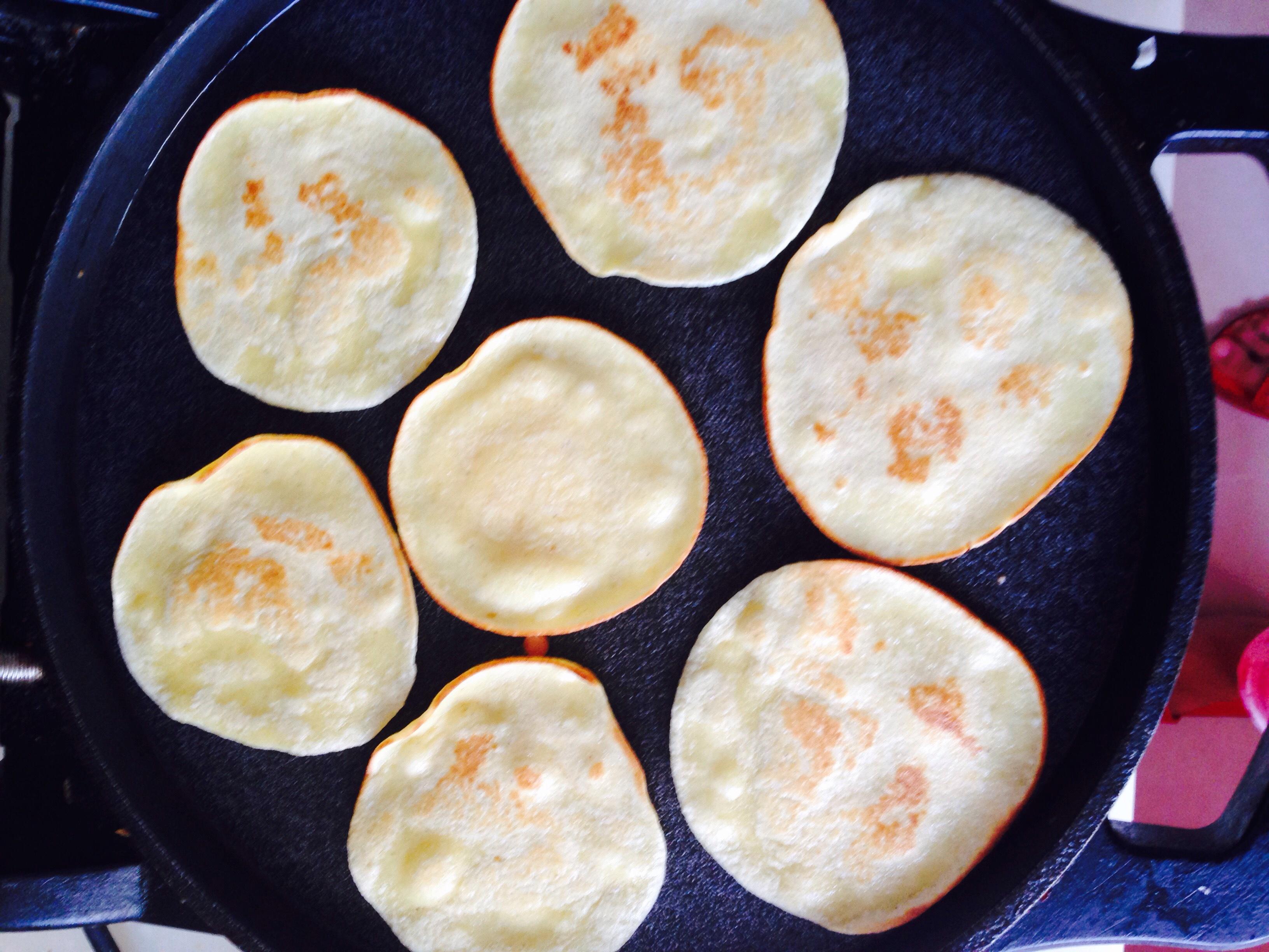 玉米麪小餅 簡單早餐的做法 步骤5