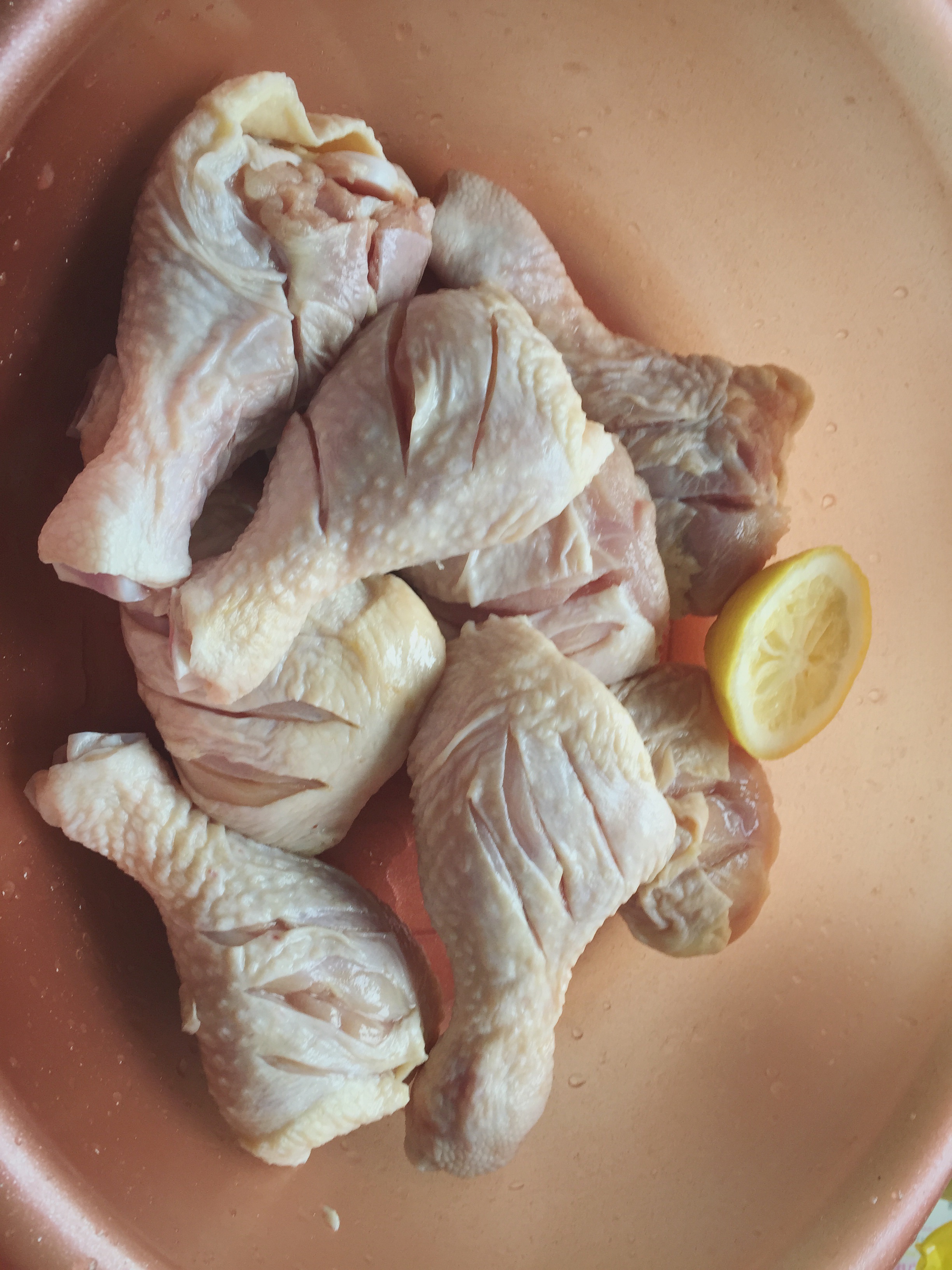 紅燒雞腿燉白菜粉條的做法 步骤1
