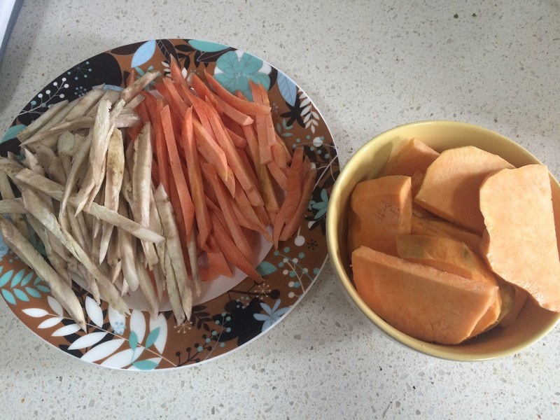 《昨日的美食》之炸蝦蕎麥麪&野菜天婦羅的做法 步骤13