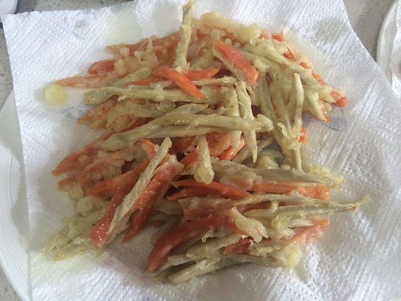 《昨日的美食》之炸蝦蕎麥麪&野菜天婦羅的做法 步骤17