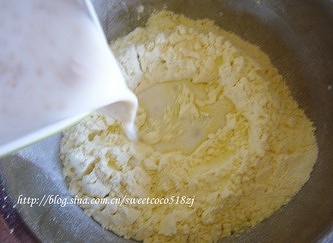 黃豆玉米麪發糕的做法 步骤3