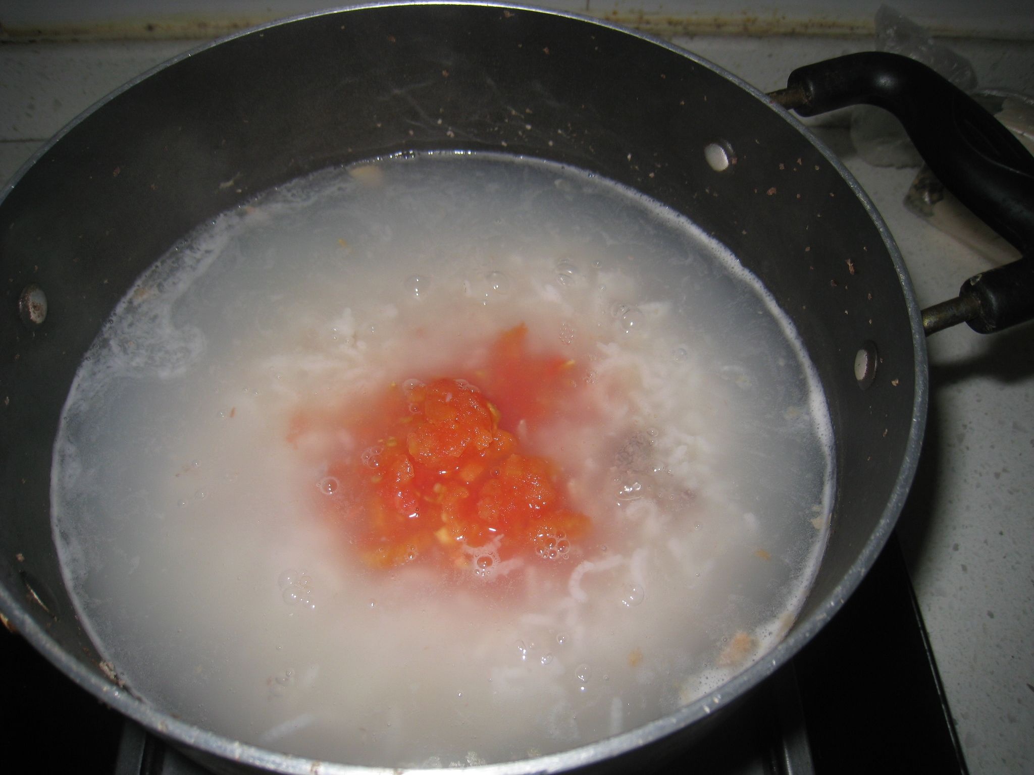番茄牛肉粥（輔食）的做法 步骤6