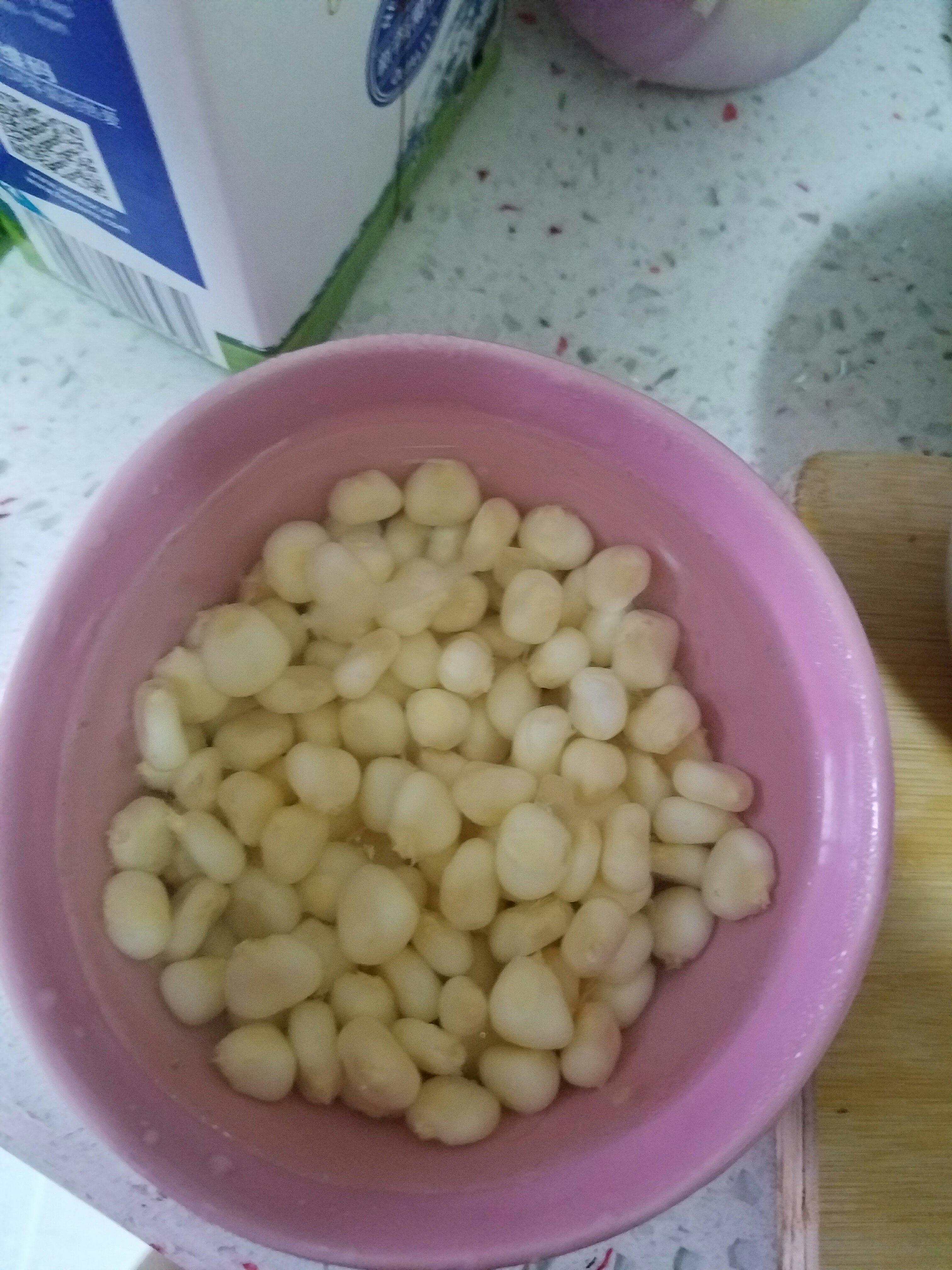 海苔糙米香菇炒飯的做法 步骤3