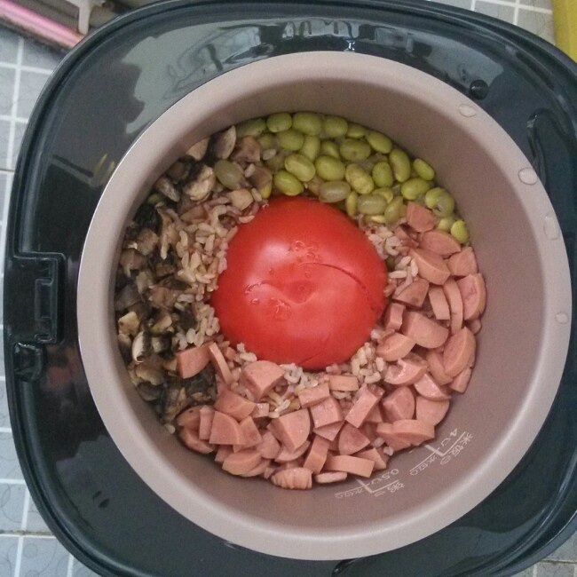 整個番茄飯（糙米版）的做法 步骤5