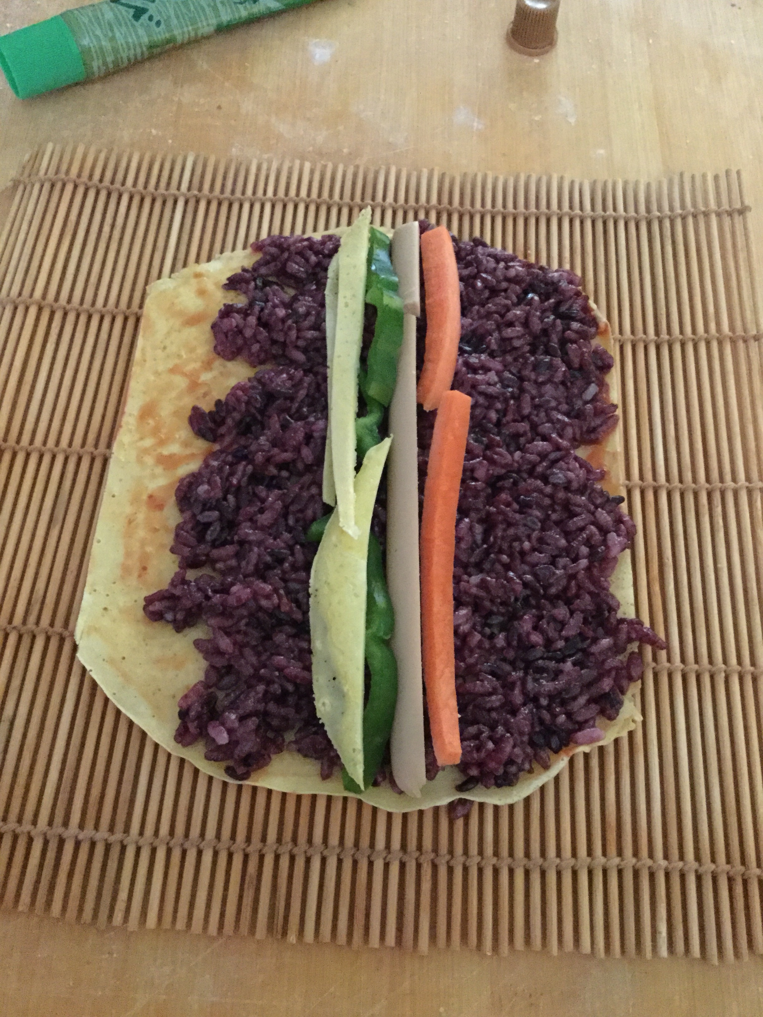 紫米壽司的做法 步骤3