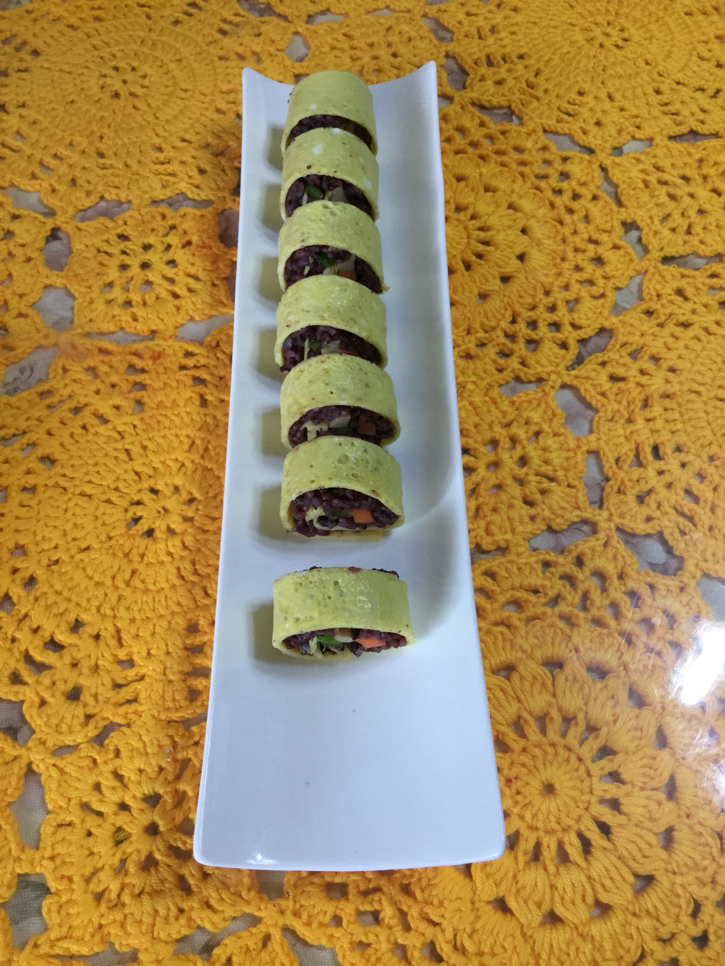 紫米壽司的做法 步骤5