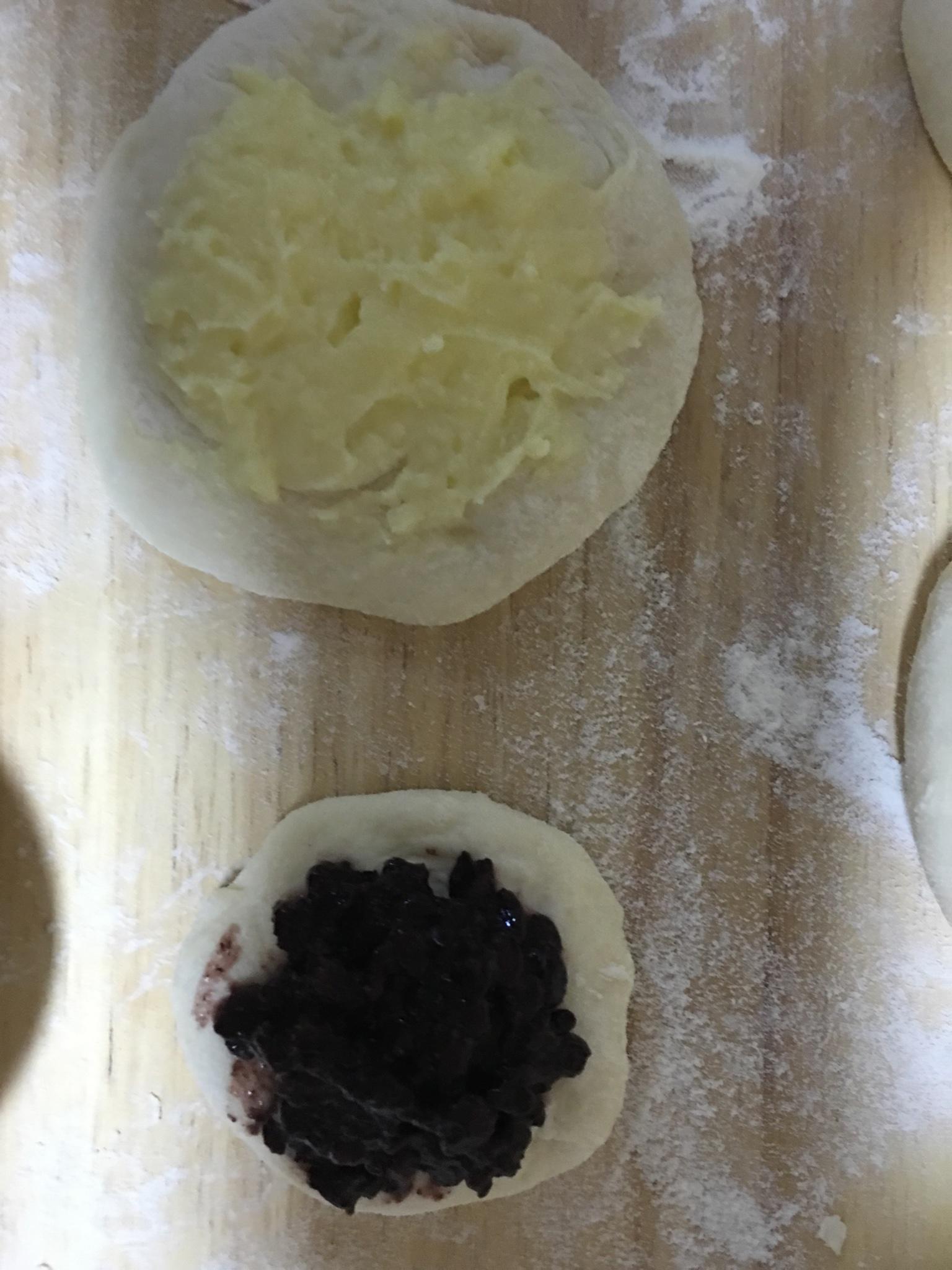 紫米乳酪麪包的做法 步骤4