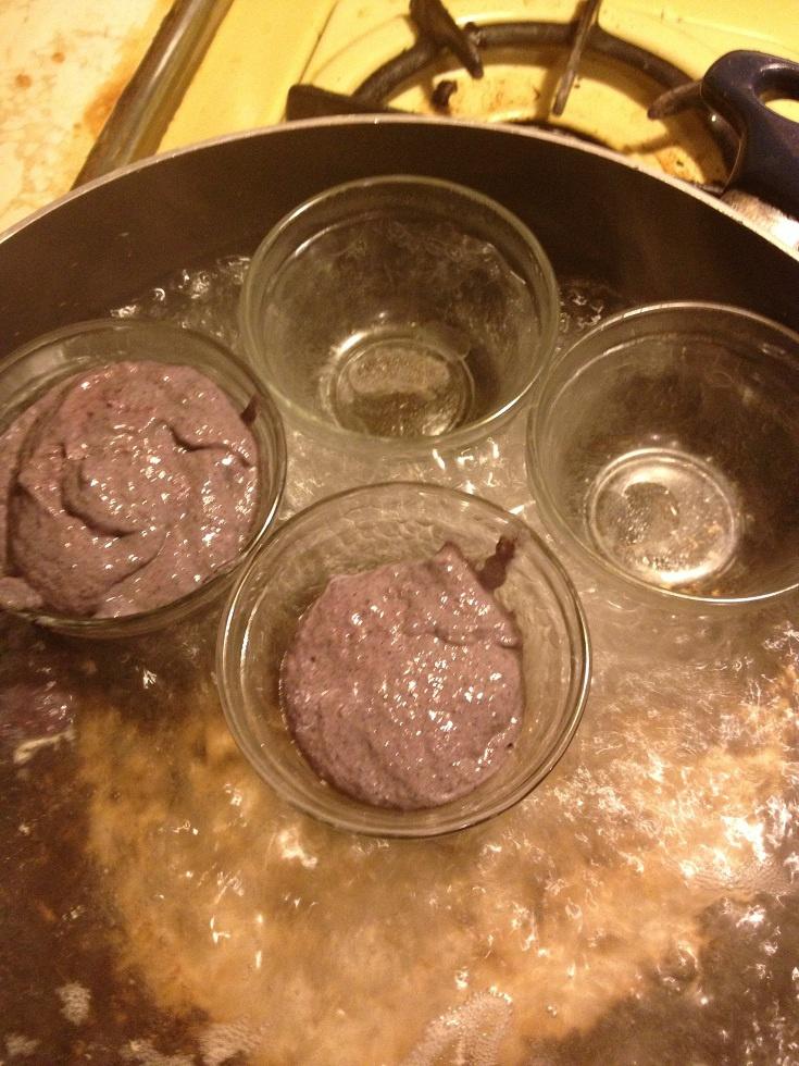 香蕉紫米蒸糕的做法 步骤3