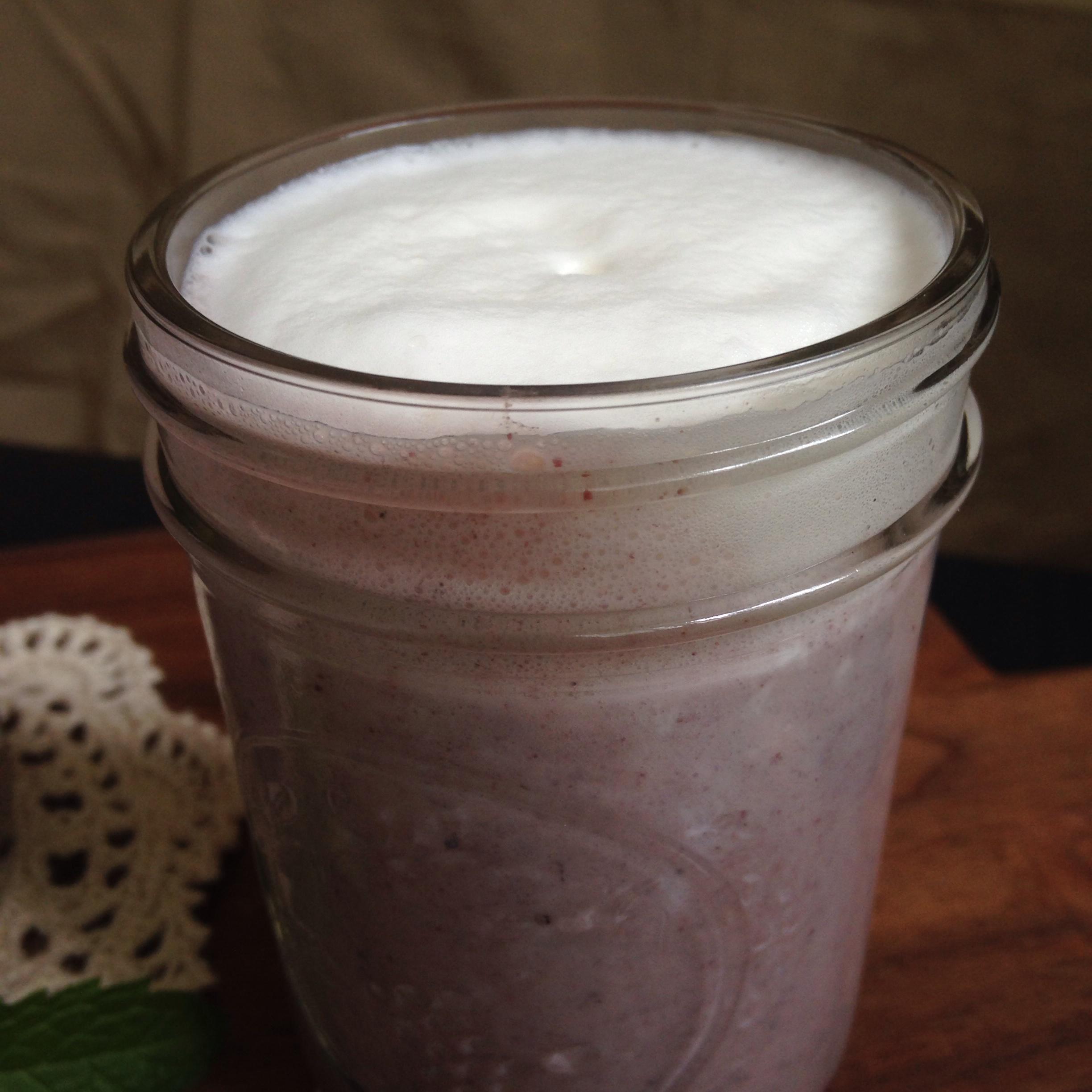 紫米拿鐵&紫米奶昔的做法 步骤7