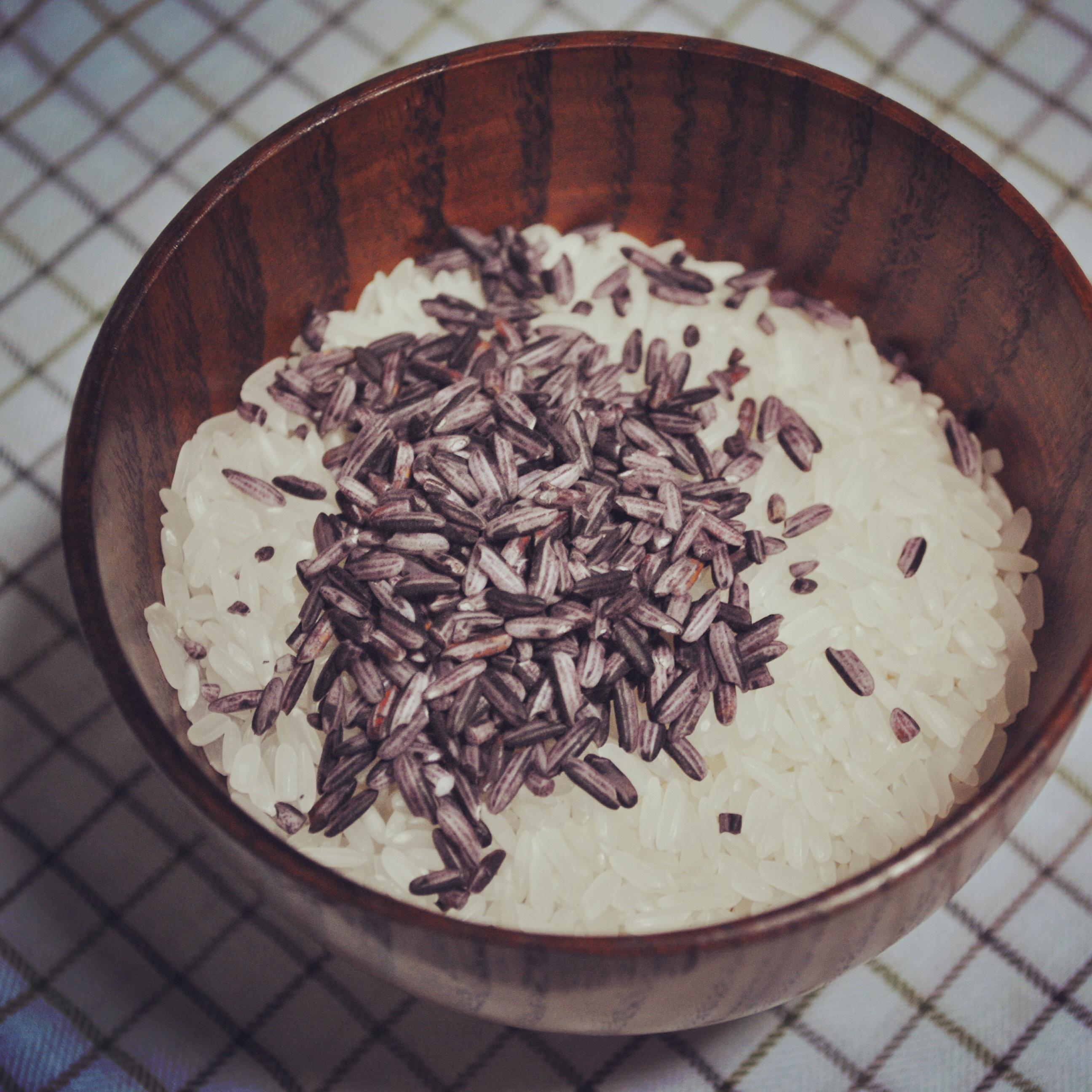櫻花飯（紫米飯）的做法 步骤1