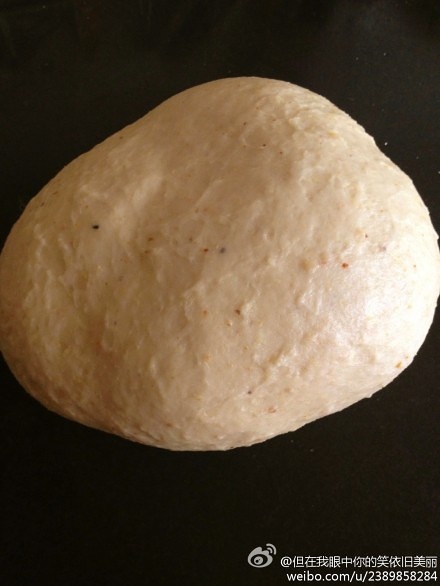 液種胚芽柿餅大面包的做法 步骤4