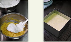 胚芽戚風蛋糕（燙麪法）的做法 步骤5