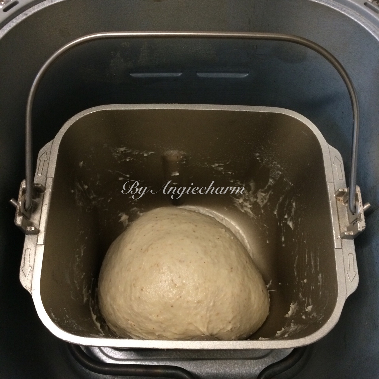 小麥胚芽全麥奶香麪包的做法 步骤1