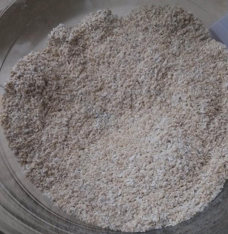 超簡單的小麥胚芽餅的做法 步骤3
